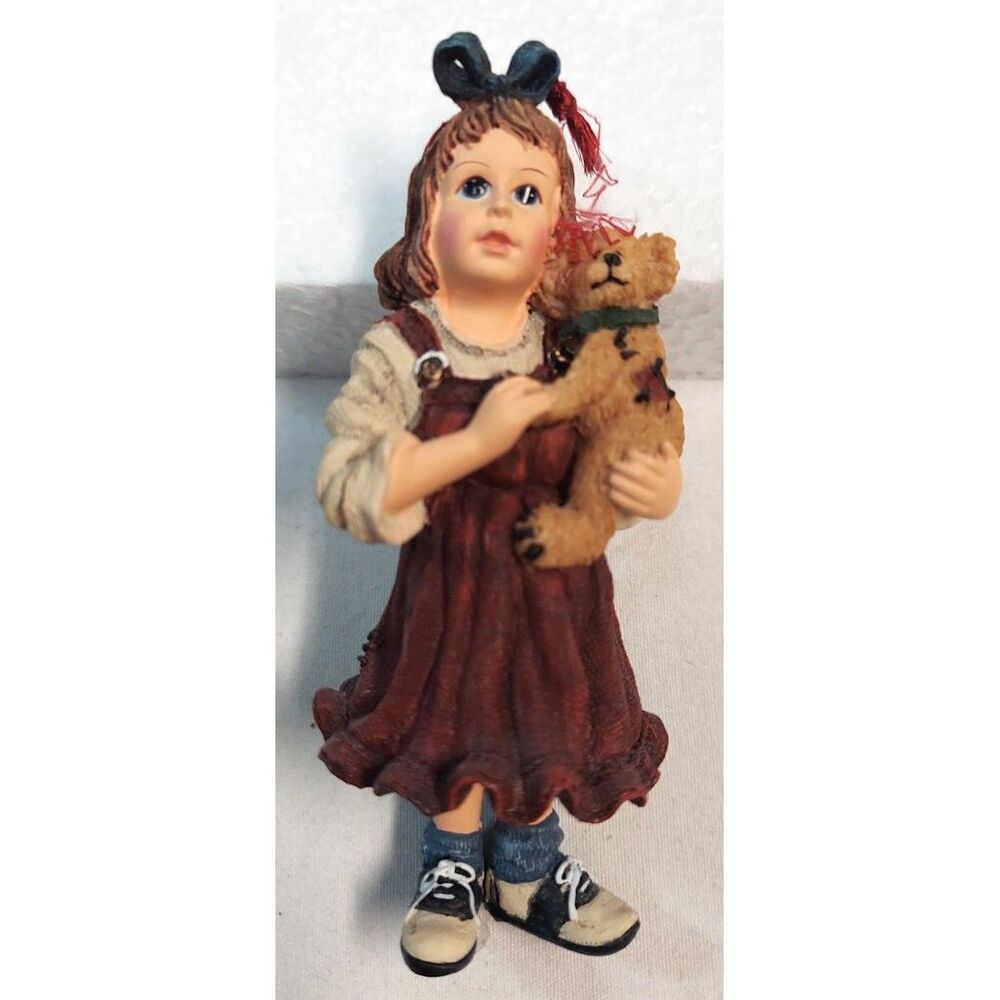 Boyds Samantha with Connor Ornament Figurine Statue #25861 Dollstone Best Friend